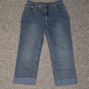 725 Originals Women's Blue Cropped Jeans